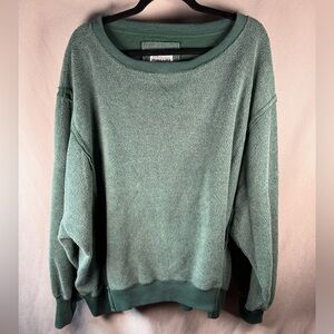 American Eagle Outfitters Green Crew Neck Sweater